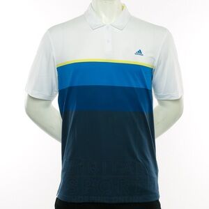 Adidas Men’s Size M Climacool Polo Golf Tennis Athletic Short Sleeve Shirt New